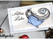 Stickdatei - Doodle Engel 2